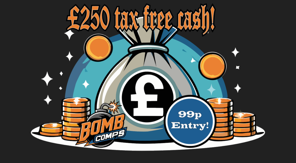 £250 TAX FREE CASH! 20/01/25